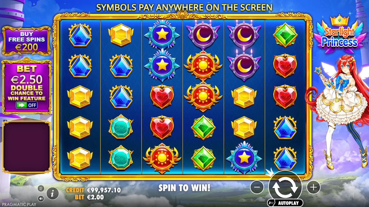 multiplier Starlight Princess