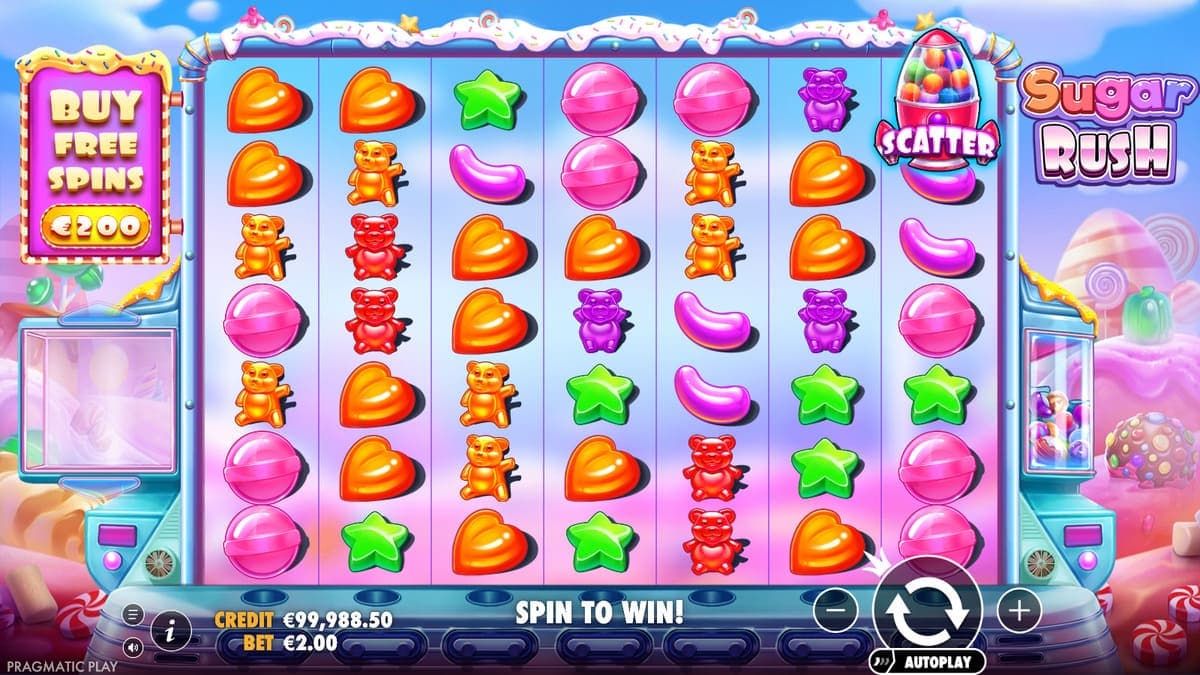 Special symbols Sugar Rush