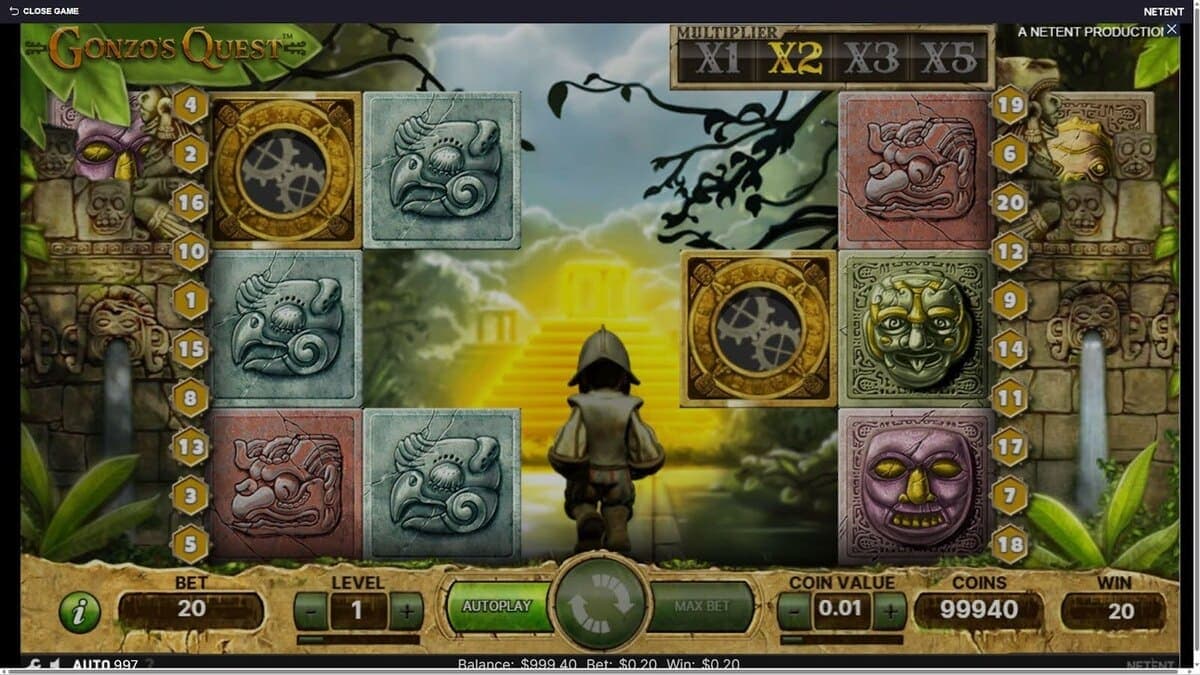 Free spins Gonzo's quest