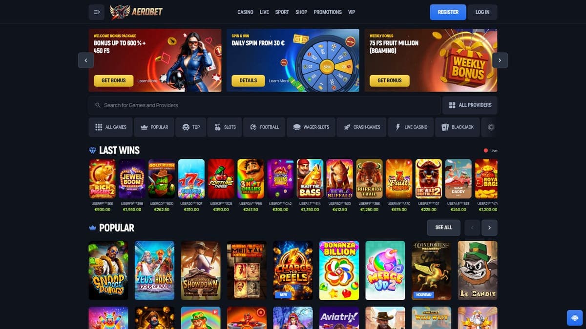 Aerobet casino Aerobet casino