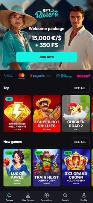 Bet Riviera casino mobile Bet Riviera casino mobile