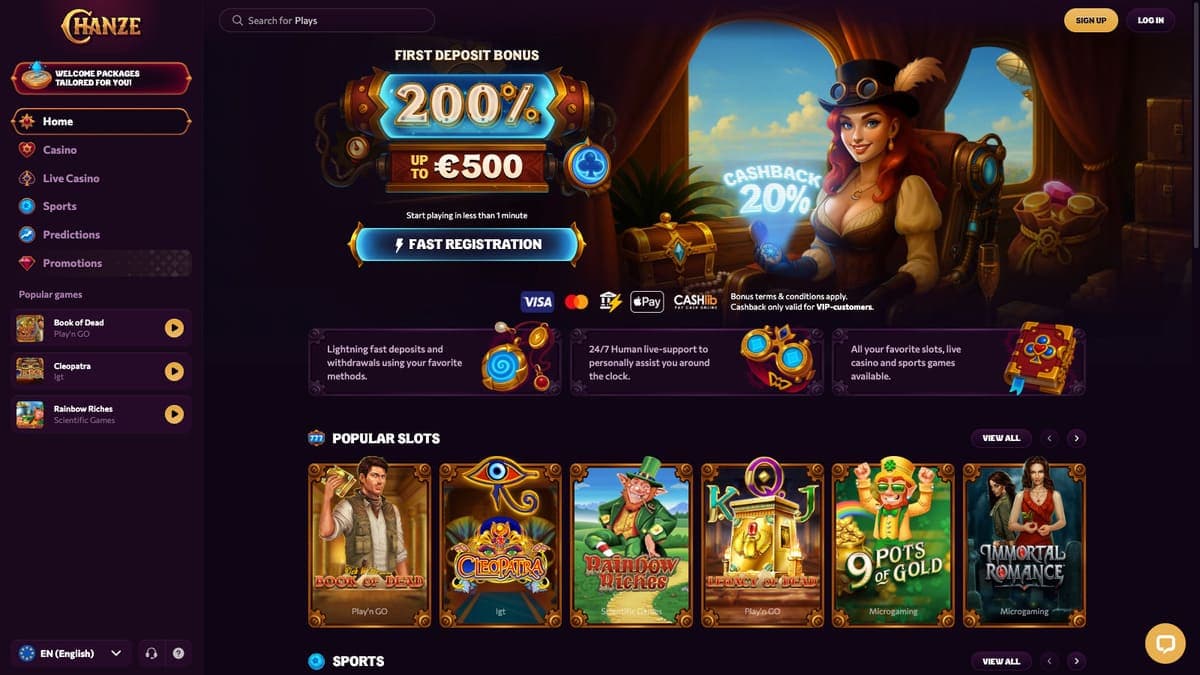 Chanze casino Chanze casino