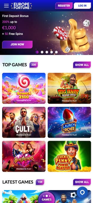 Europe Fortune casino mobile Europe Fortune casino mobile