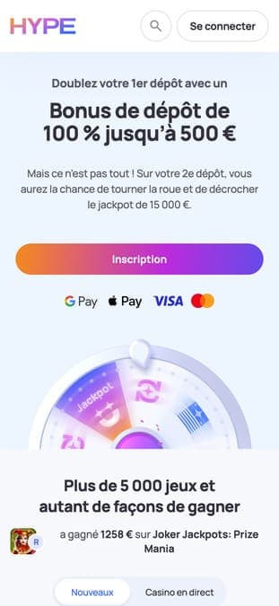 Hype Kasino Casino Application Hype Kasino Casino Application
