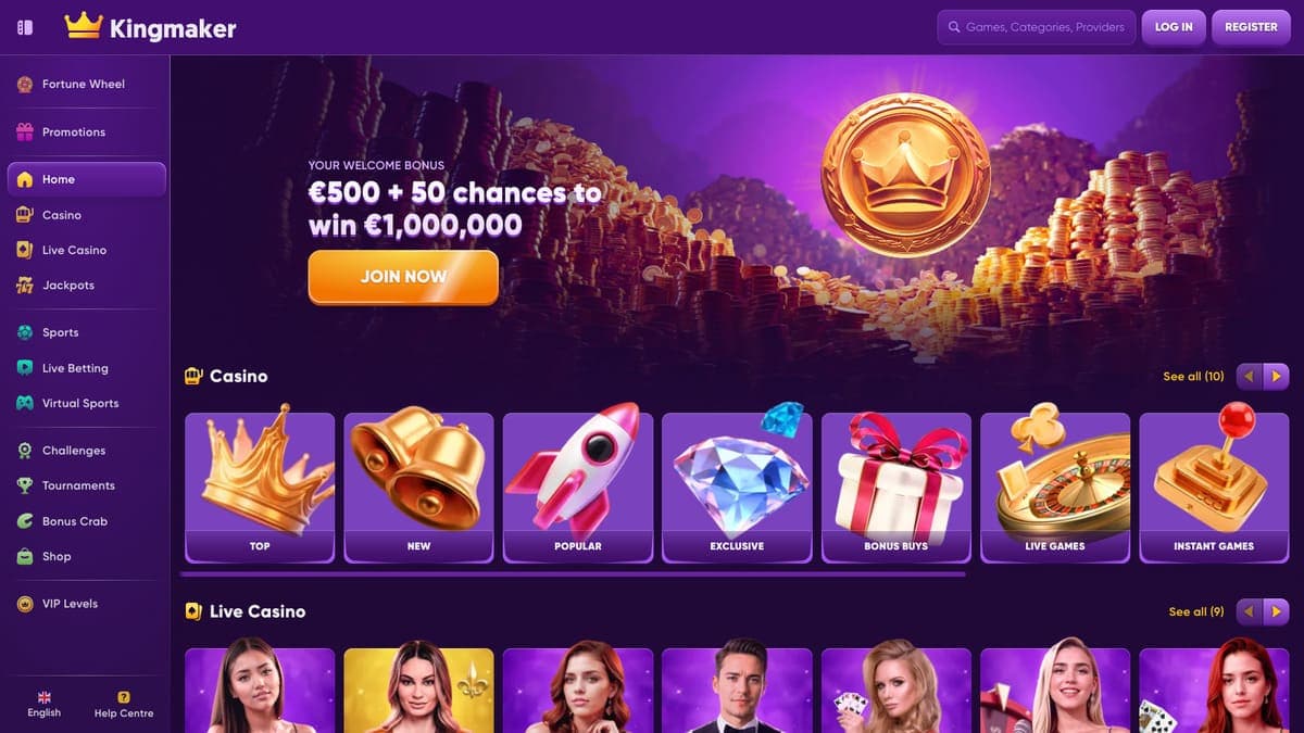 Kingmaker casino Kingmaker casino