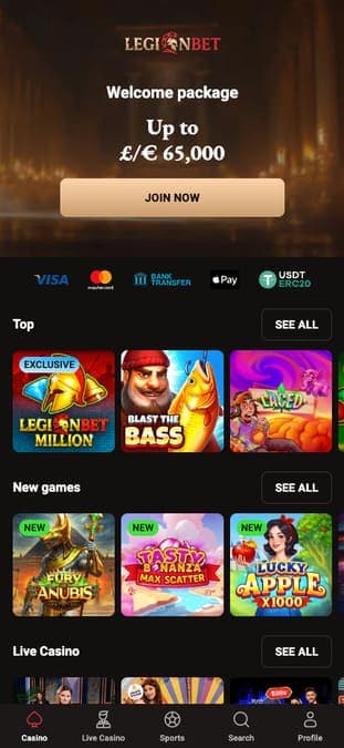 LegionBet casino mobile LegionBet casino mobile