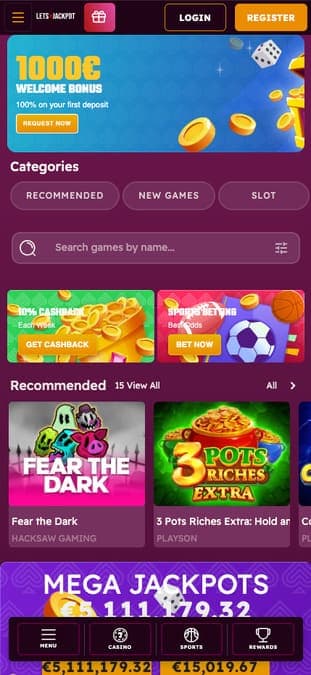 Lets Jackpot casino mobile Lets Jackpot casino mobile