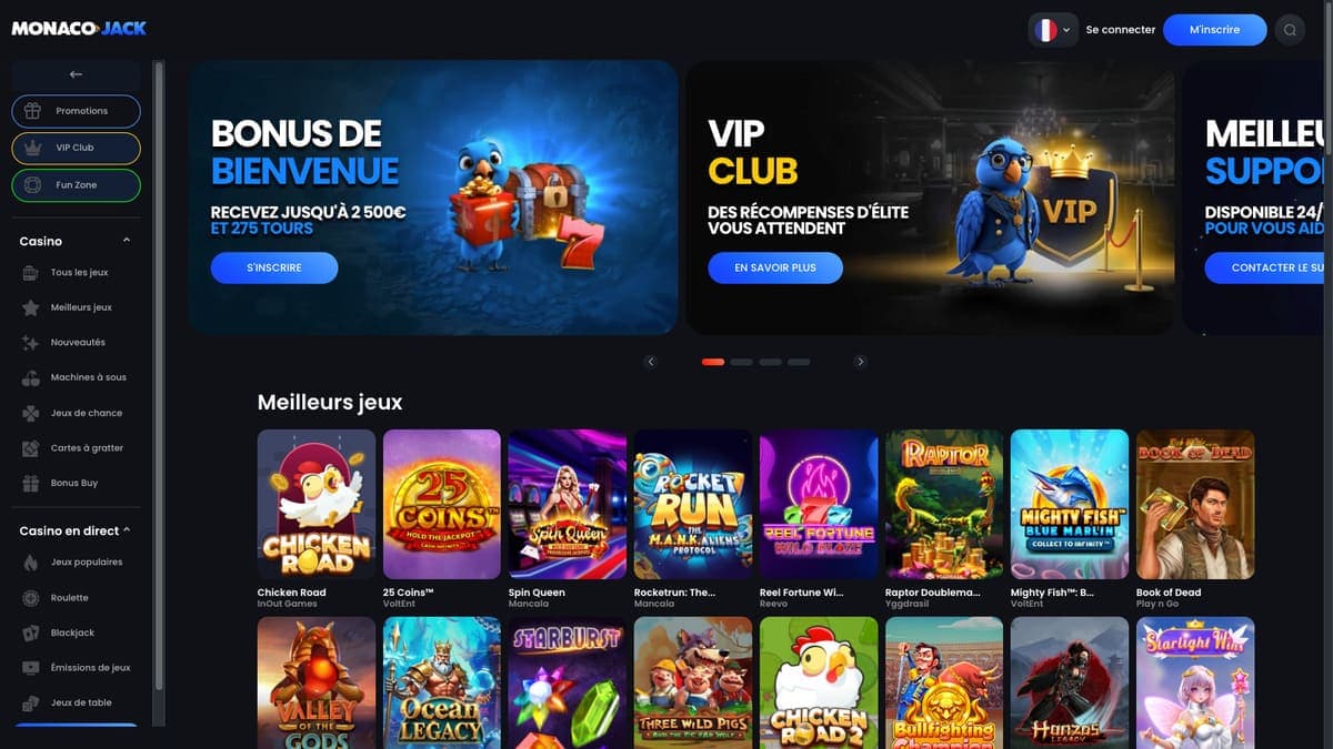 MonacoJack Casino MonacoJack Casino