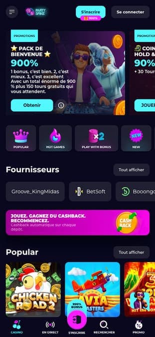Party Spinz Casino Application Party Spinz Casino Application