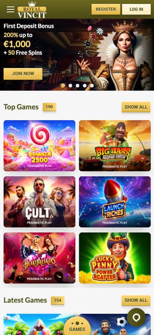 Royal Vincit casino mobile Royal Vincit casino mobile