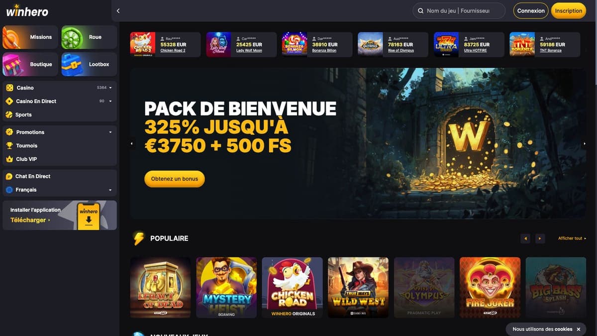 Winhero Casino Winhero Casino