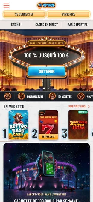 Wyns Casino Application Wyns Casino Application